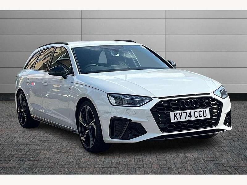 White Used 2024 Audi A4 Black Edition Estate | £31,700 (Fair price) - Image 1/4