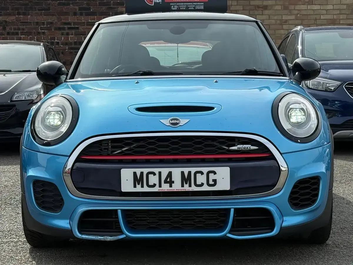 Used Mini John Cooper Works Hatch 231 HP (169 kW) 2015 Blue Hatchback