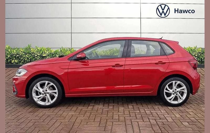 Used VW Polo Style 95 HP (69 kW) 2022 Red Hatchback