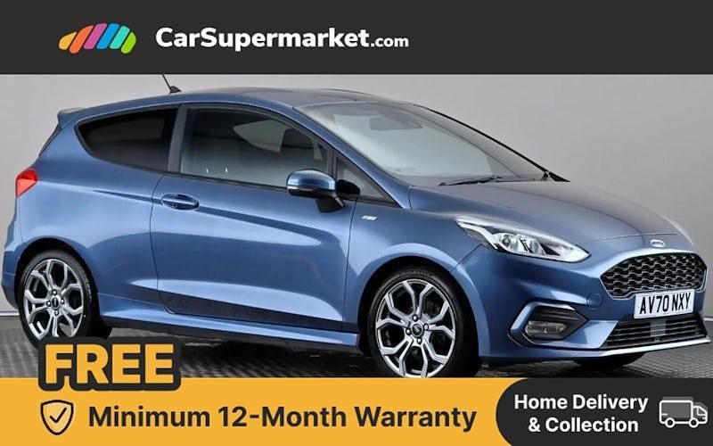 Blue Used 2020 Ford Fiesta ST-Line Hatchback | £9,797 - Image 1/4