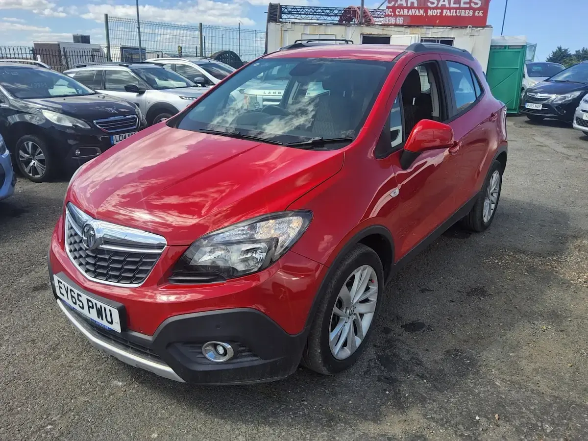 Used Vauxhall Mokka 136 HP (100 kW) 2015 Red SUV