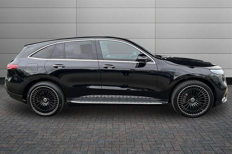 Used Mercedes EQC400 AMG Line Premium Plus 300 kW (408 HP) 2021 Obsidian black SUV