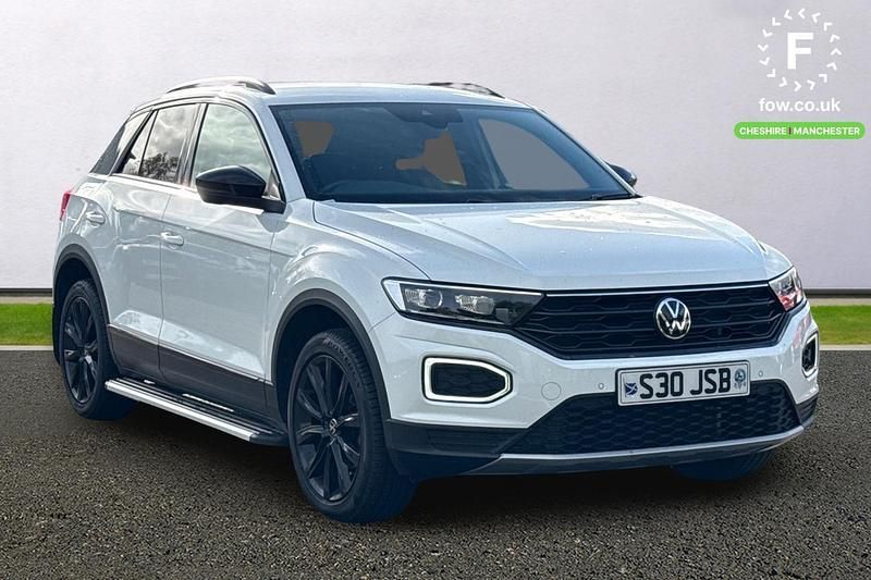 White Used 2020 VW T-Roc Black Edition SUV | £17,399 (Fair price) - Image 1/3