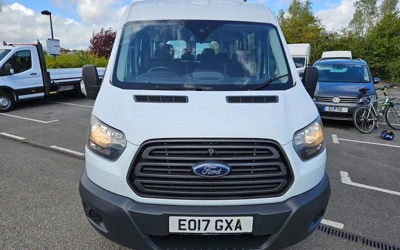 Used Ford Transit 125 HP (91 kW) 2017 White MPV