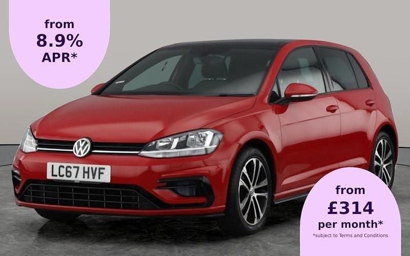 Used 2020 VW Golf VII R-line Hatchback | £17,167 (Good price) - Image 1/1