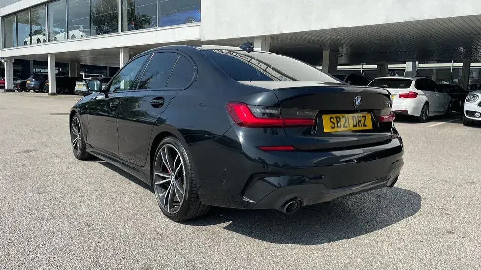 Used BMW 330 M Sport 254 HP (186 kW) 2021 Black Sedan