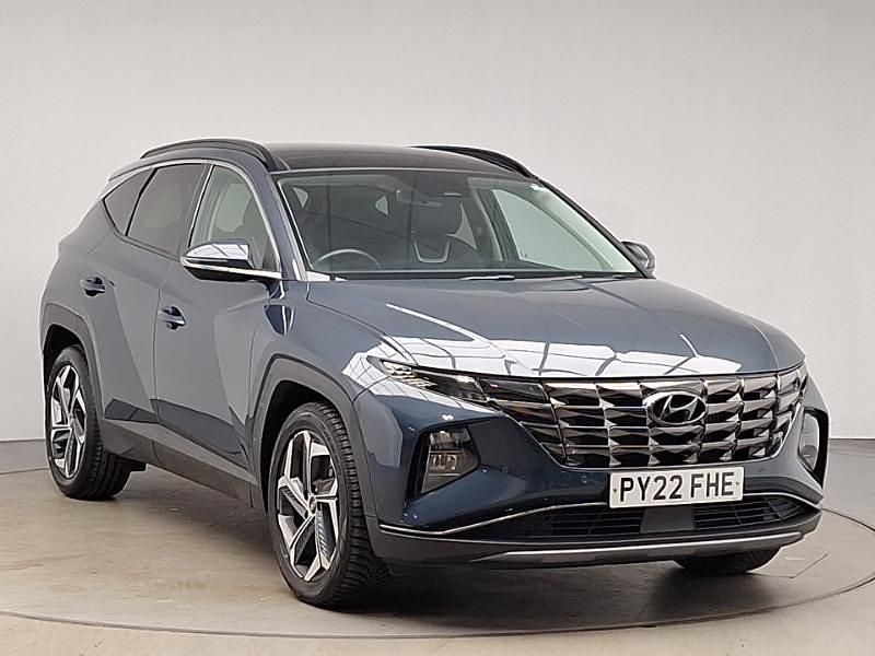 Blue Used 2022 Hyundai Tucson Ultimate SUV | £19,998 (Expensive) - Image 1/4