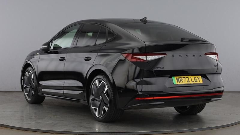 Used Skoda Enyaq iV vRS 219 kW (299 HP) 2022 Black magic pearl effect SUV