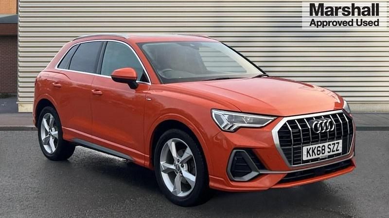 Orange Used 2019 Audi Q3 Comfort SUV | £18,980 (Fair price) - Image 1/4