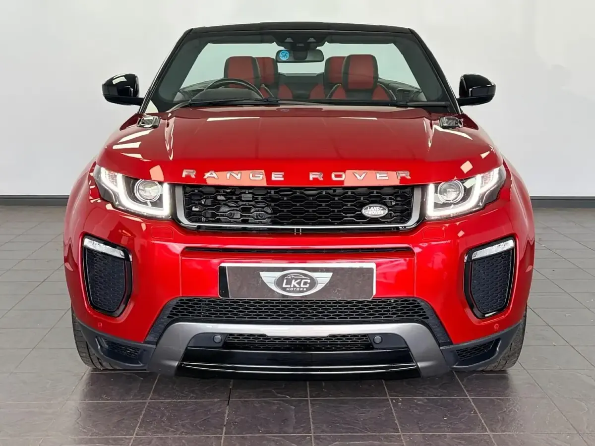 Used Land Rover Range Rover evoque HSE Dynamic 2016 Red Cabriolet