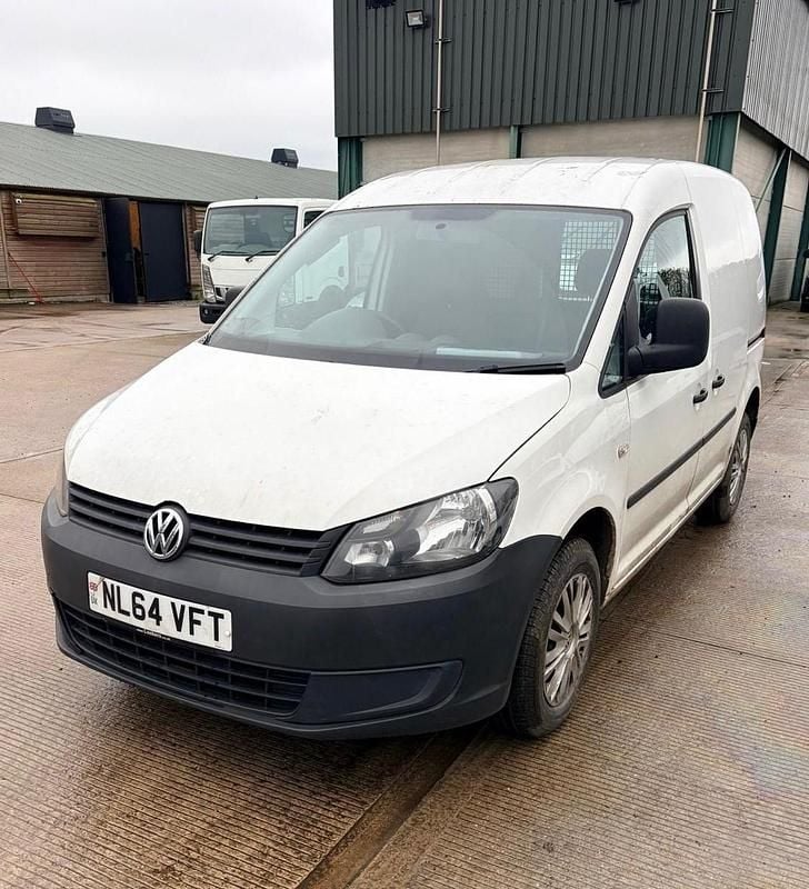 Used VW Caddy Startline 102 HP (75 kW) 2014 White MPV