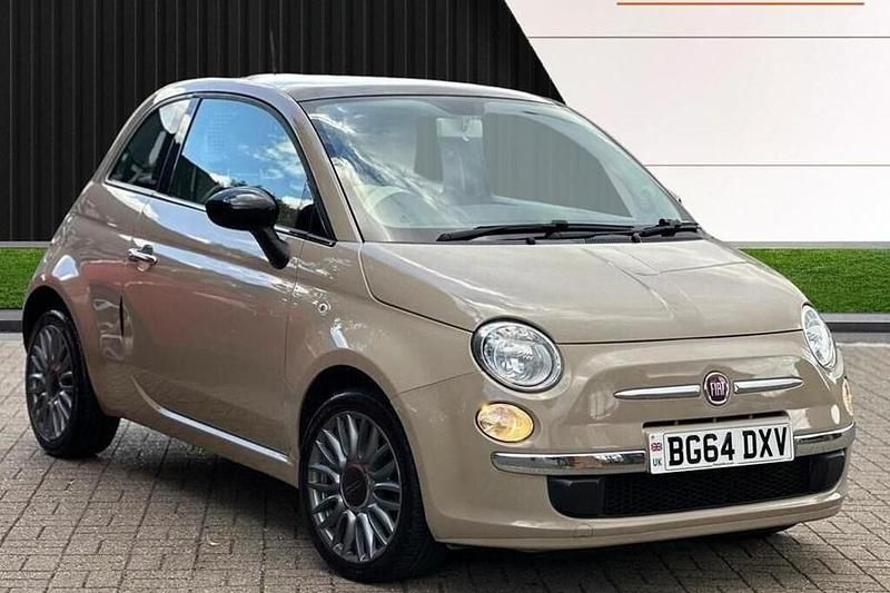 Beige Used 2014 Fiat 500 Hatchback | £6,495 (Fair price) - Image 1/1