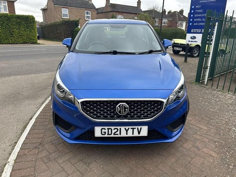 Used MG MG3 Excite 106 HP (77 kW) 2021 Blue Hatchback
