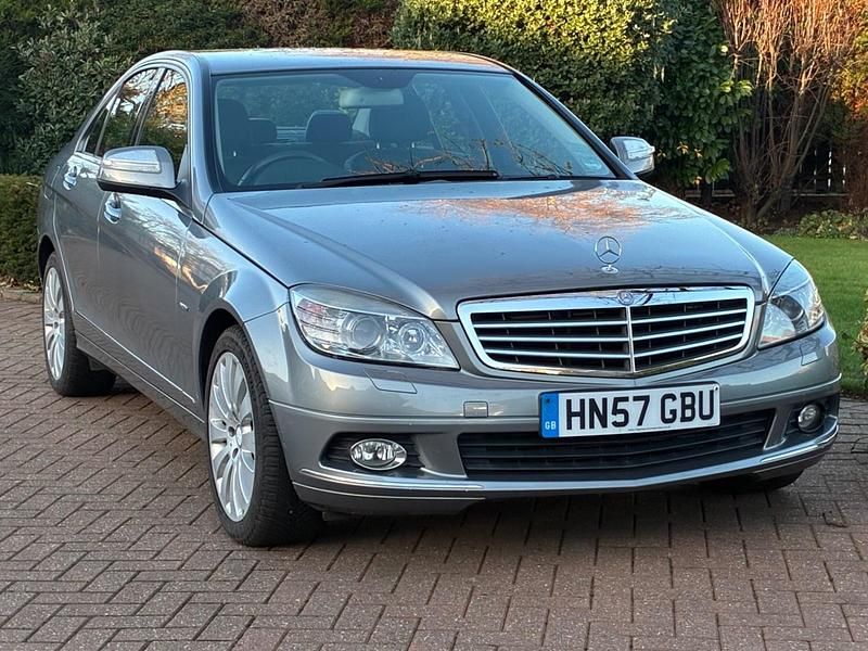 Silver Used 2007 Mercedes C180 Elegance Sedan | £2,995 (Fair price) - Image 1/4