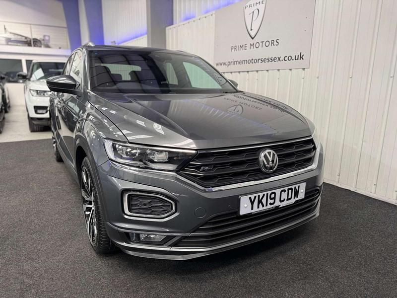 Used VW T-Roc R-line 150 HP (110 kW) 2019 Grey SUV