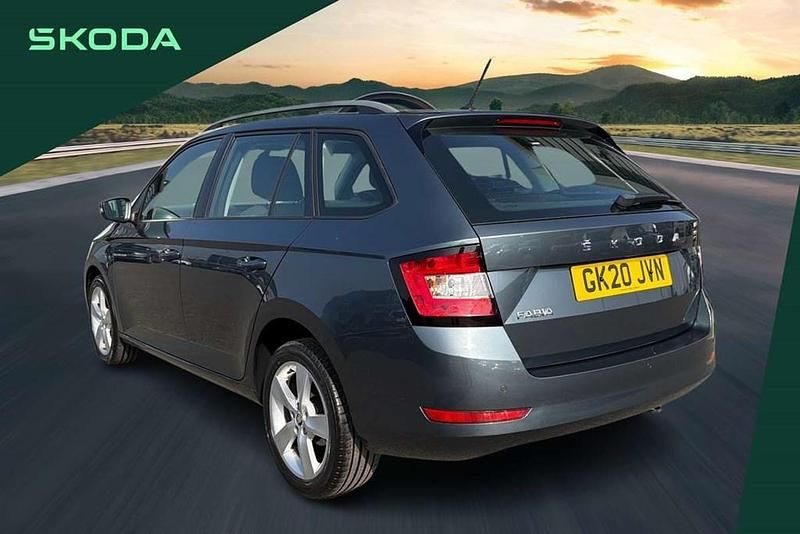 Used Skoda Fabia SE L 108 HP (79 kW) 2020 Grey Estate