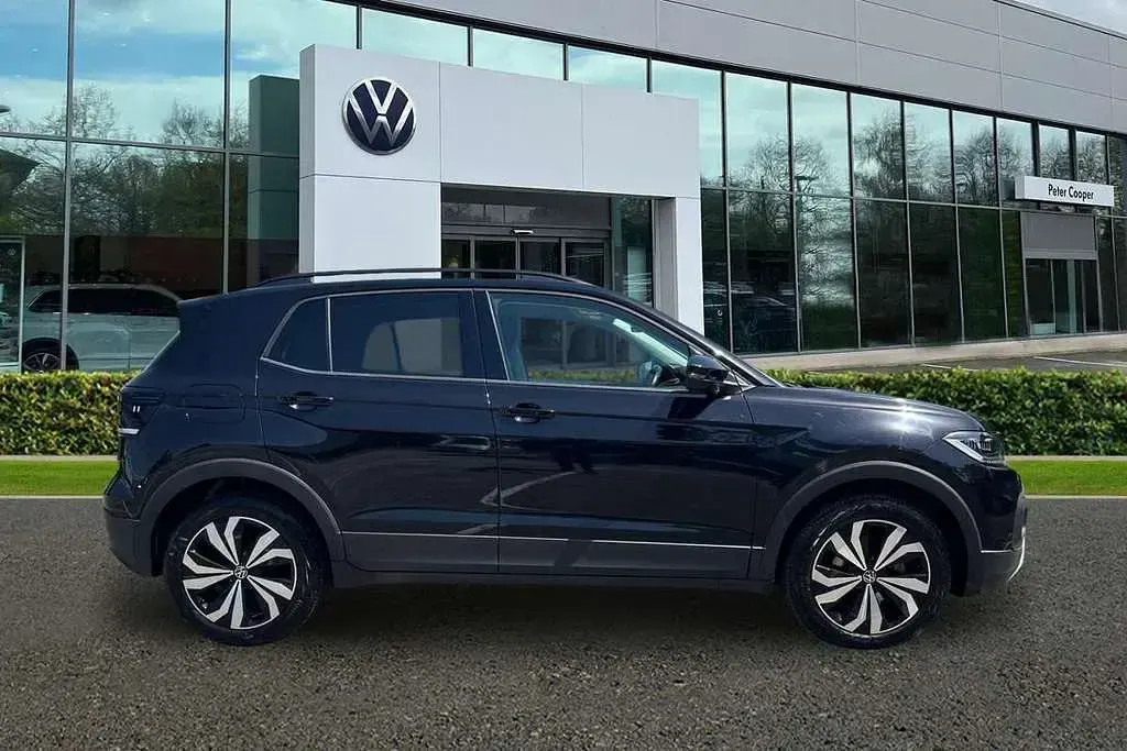 Used VW T-Cross Black Edition 95 HP (69 kW) 2023 Black SUV