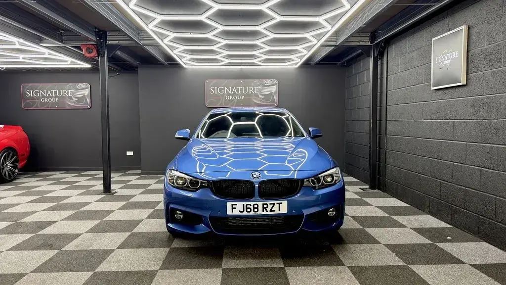 Used BMW 420 M Sport 190 HP (139 kW) 2018 Blue Coupe