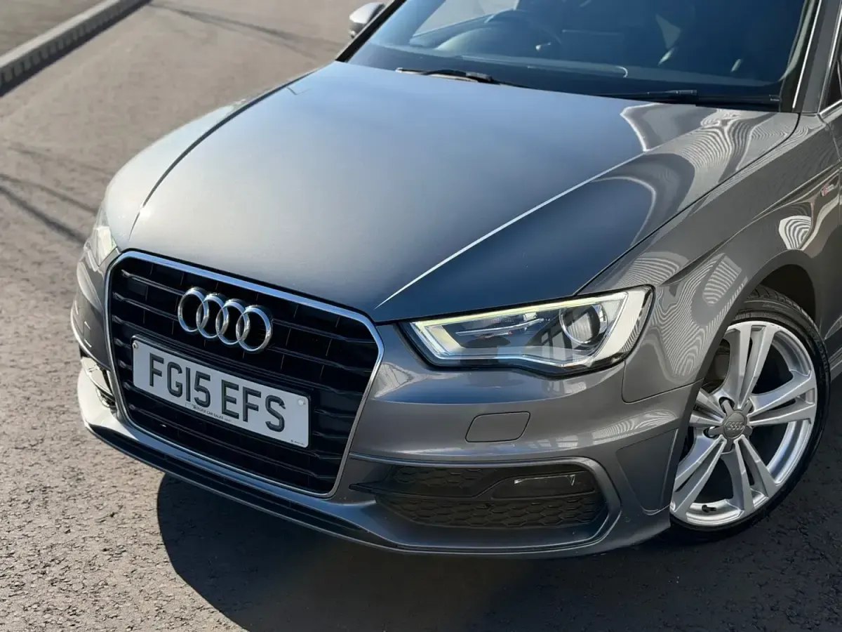 Used Audi A3 S-Line 2015 Grey Hatchback