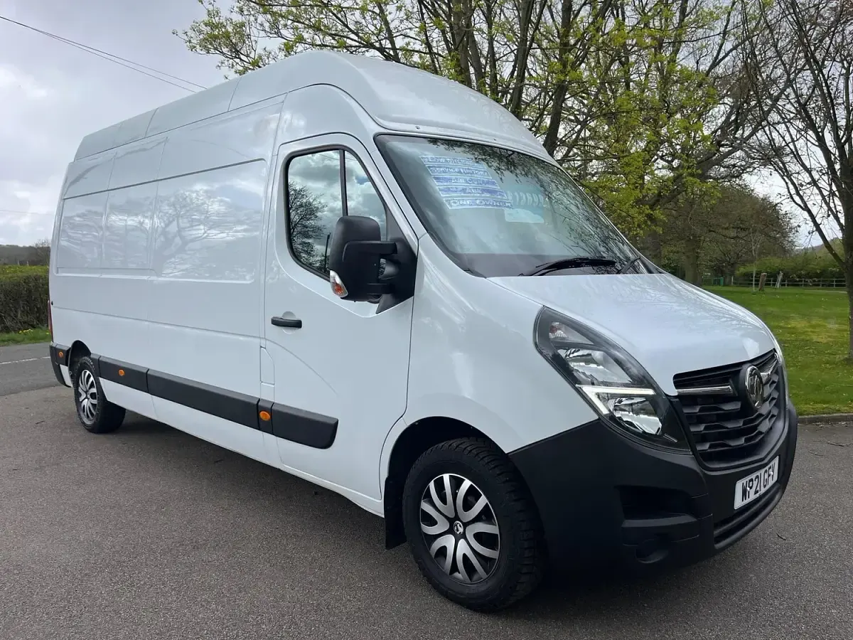 Used Vauxhall Movano Edition 2021 White