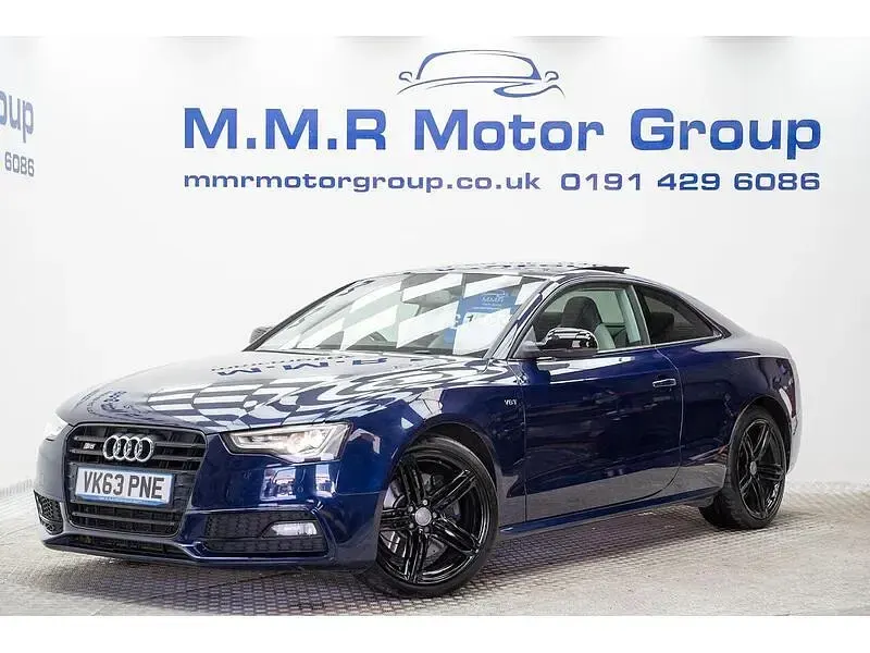 Used Audi S5 Black Edition 333 HP (244 kW) 2013 Blue Coupe