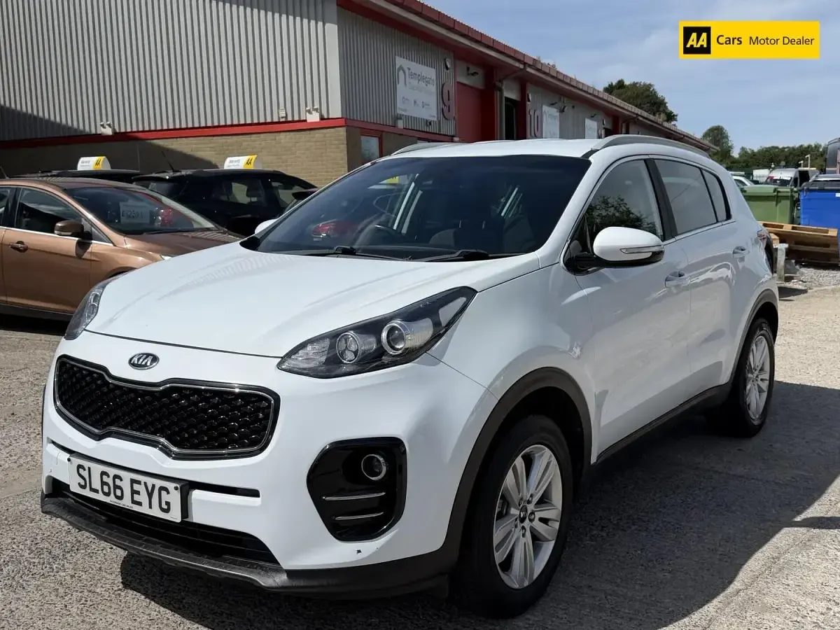 Used Kia Sportage 130 HP (95 kW) 2016 White SUV