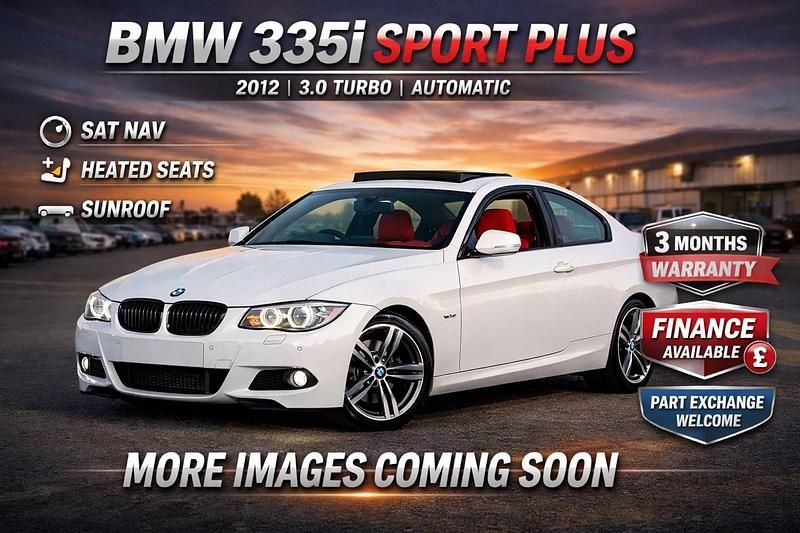 White Used 2012 BMW 335 Sport Line Coupe | £8,650 (Fair price) - Image 1/1
