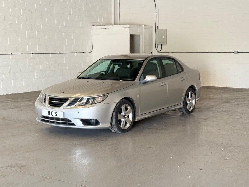 Silver Used 2010 Saab 9-3 Sedan | £1,795 (Good price) - Image 1/4