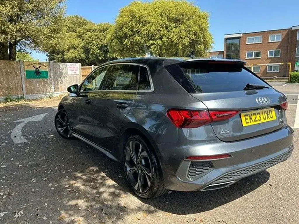 Used Audi A3 Sportback S-Line 110 HP (80 kW) 2023 Grey Hatchback