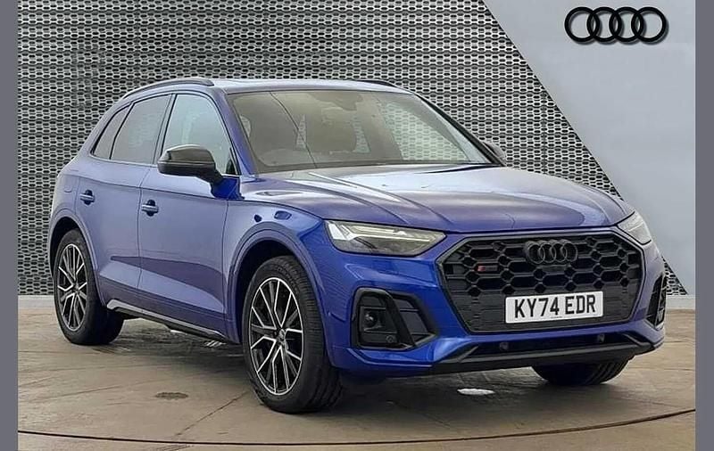 Blue Used 2024 Audi SQ5 Black Edition SUV | £54,900 (Good price) - Image 1/4