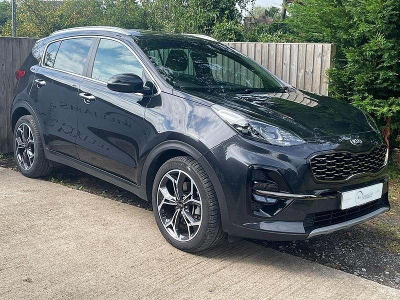 Black Used 2021 Kia Sportage GT-Line SUV | £17,500 (Good price) - Image 1/4
