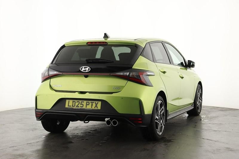 Used Hyundai i20 N Line 90 HP (66 kW) 2025 Green Hatchback