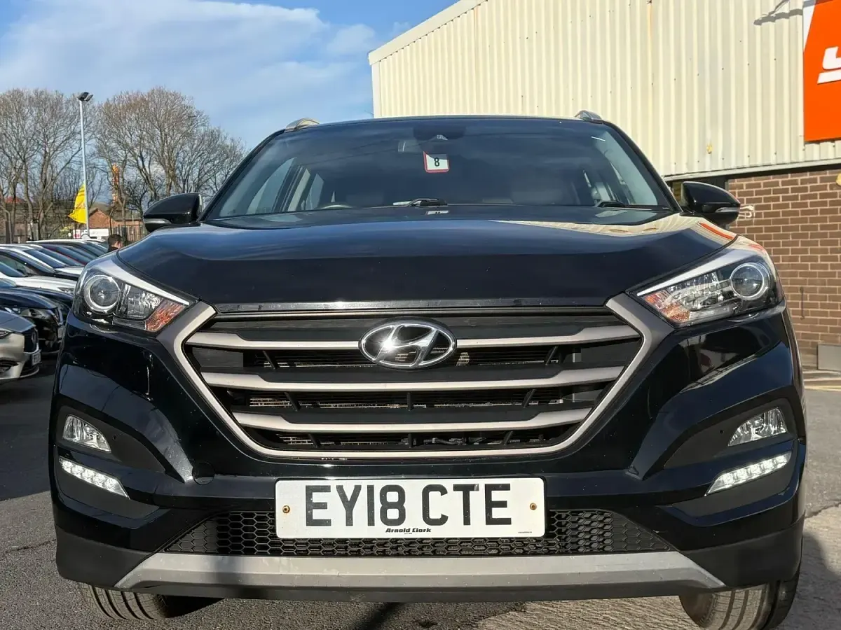 Używany Hyundai Tucson SE 177 KM (130 kW) 2018 Czarny SUV
