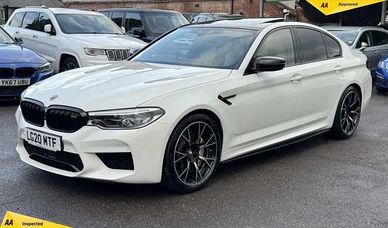 White Used 2020 BMW M5 Comfort Edition Sedan | £45,995 (Super price) - Image 1/2