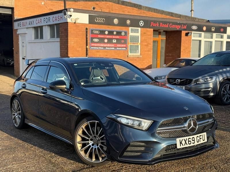 Blue Used 2025 Mercedes A35 AMG Hatchback | £24,990 (Fair price) - Image 1/4