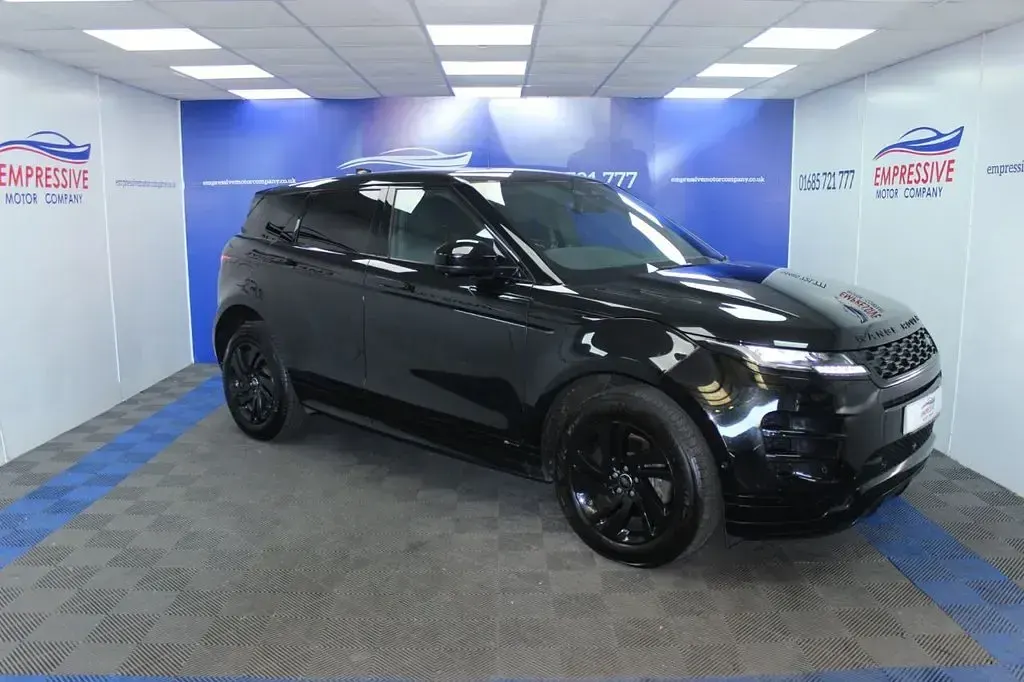 Used Land Rover Range Rover evoque R-Dynamic 2020 Black SUV