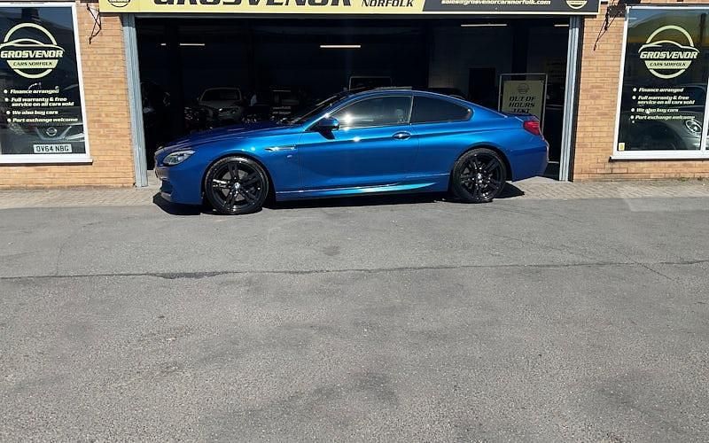 Usado BMW 640 M Sport 313 CV (230 kW) 2017 Azul Coupe