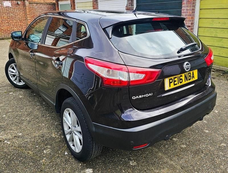 Used Nissan Qashqai Acenta 115 HP (84 kW) 2016 Black SUV