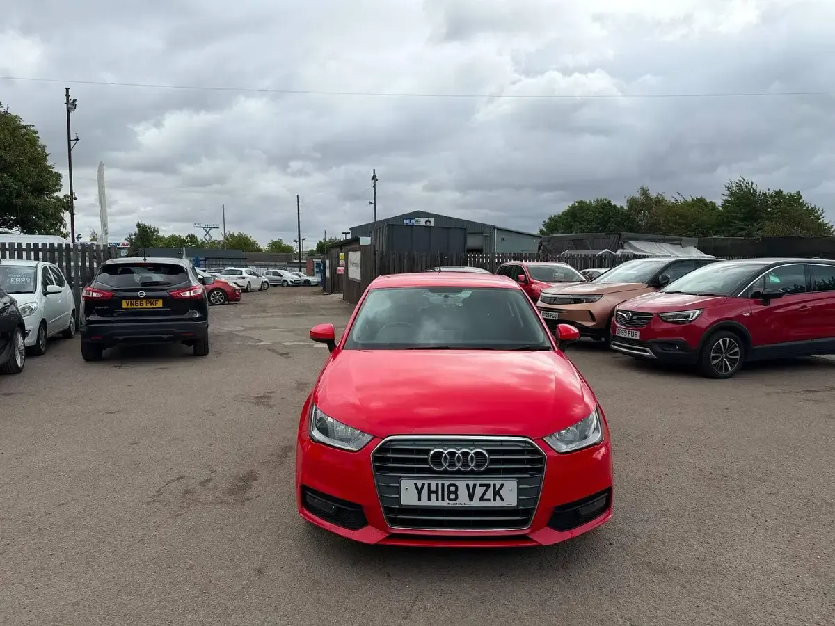 Used Audi A1 Sport 116 HP (85 kW) 2018 Red Hatchback