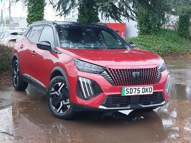 Red New 2025 Peugeot e-2008 GTi SUV | £21,998 (Super price) - Image 1/4