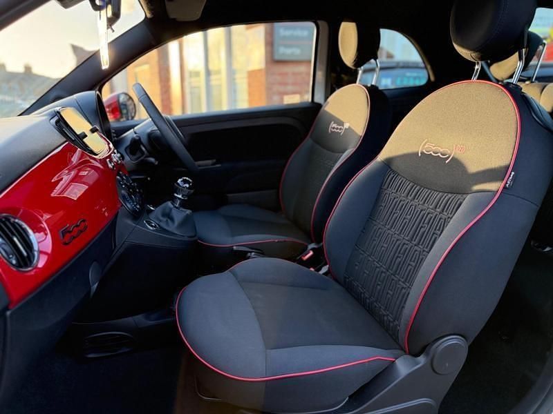 Used Fiat 500 Red 70 HP (51 kW) 2022 White Hatchback