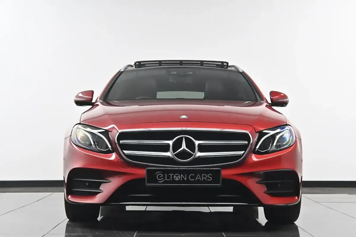 Used Mercedes E220 AMG Line Premium 2017 Red Estate