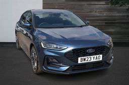 Blue Used 2023 Ford Focus ST-Line X Hatchback | £18,490 (Fair price) - Image 1/4