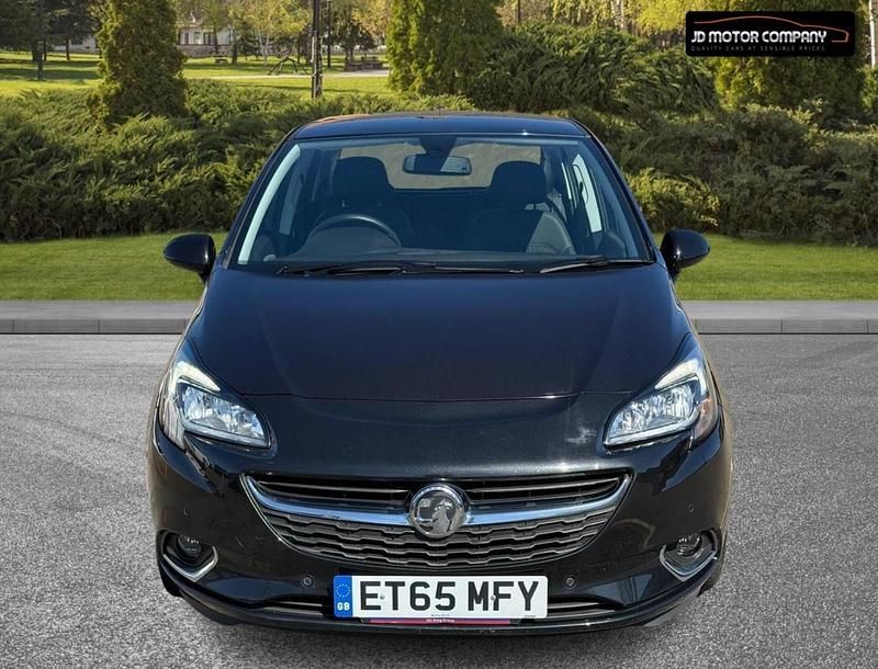 Begagnad Vauxhall Corsa 90 HK (66 kW) 2016 Svart Halvkombi