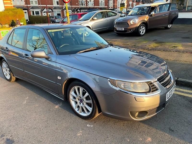 Usado Saab 9-5 Vector 185 HP (136 kW) 2007 Cinzento Sedan