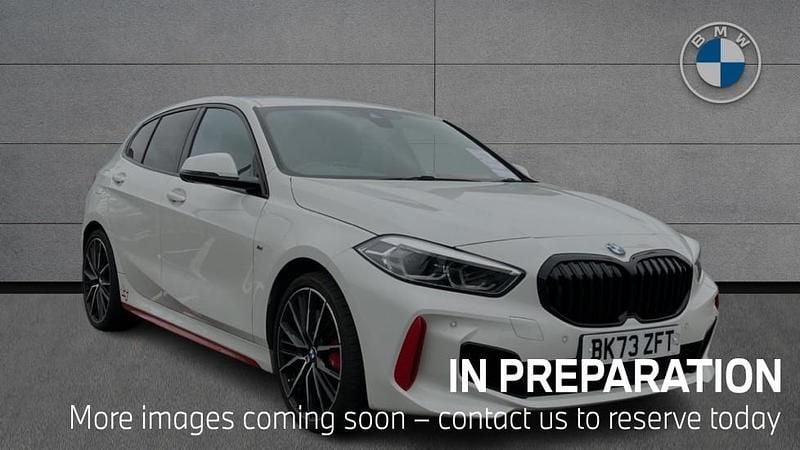 White Used 2023 BMW 128 Shadowline | £26,494 (Fair price) - Image 1/4