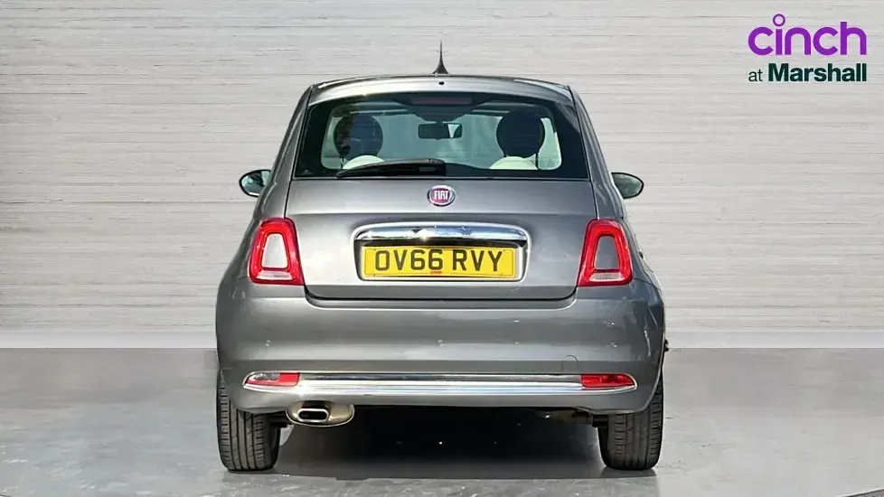 Used Fiat 500 Lounge 69 HP (50 kW) 2016 Grey
