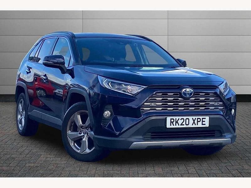 Blue Used 2020 Toyota RAV4 Hybrid SUV | £25,995 (A bit pricey) - Image 1/3
