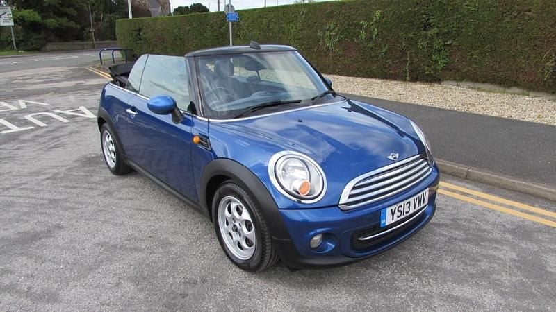 Used Mini Cooper Cabriolet 122 HP (89 kW) 2013 Blue Cabriolet