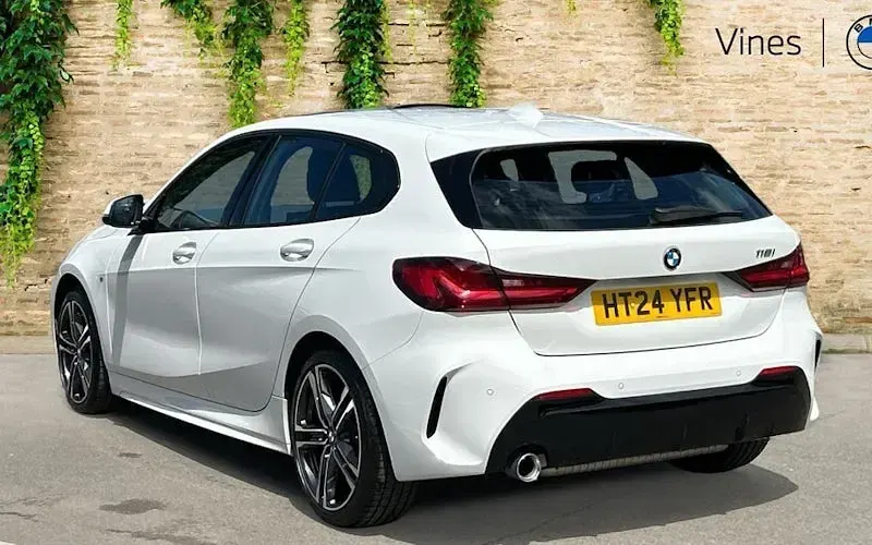 Used BMW 118 M Sport 136 HP (100 kW) 2024 White Hatchback